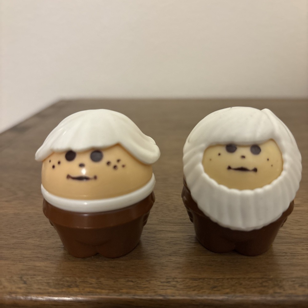 Vintage Little Tikes Toddle Tots Noah's Ark - Noah and Wife Figures white‎ hair